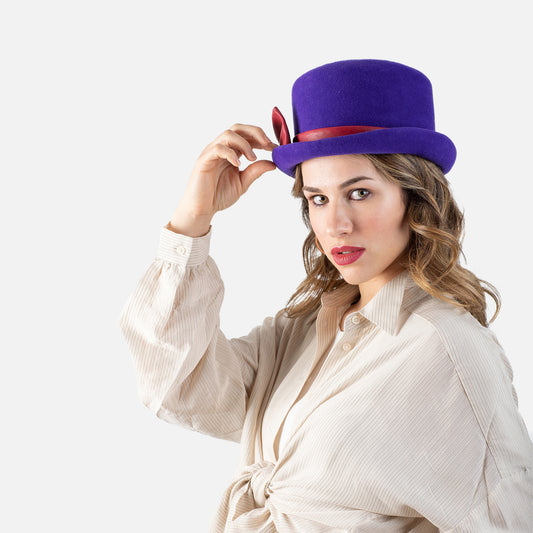 Sombrero amazona ala corta mujer British