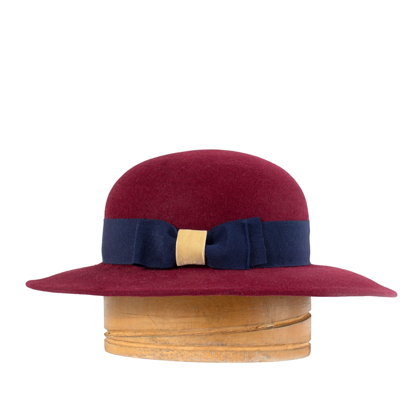 Sombrero copa redonda y ala ancha Firenze