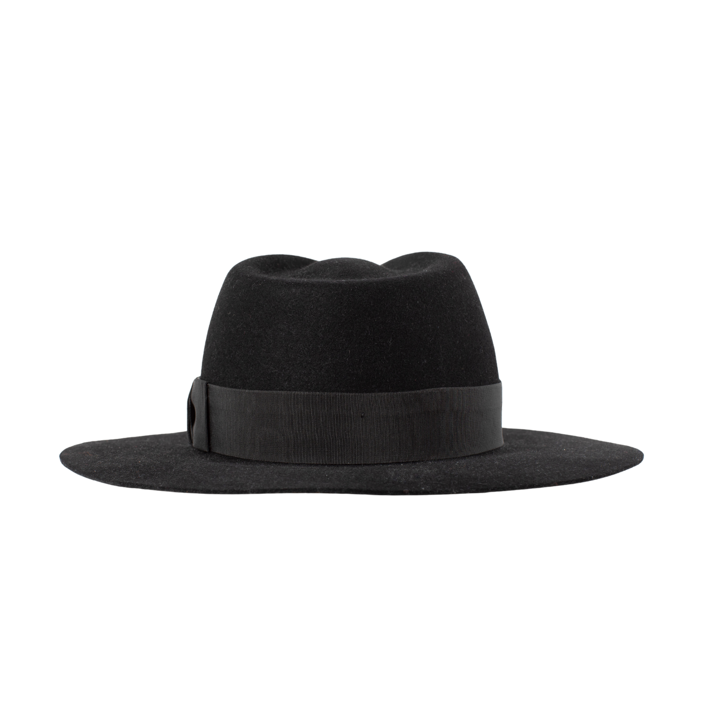 Sombrero negro ala ancha