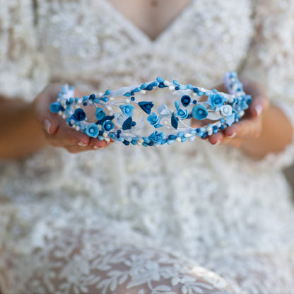 Tiara de novia Capri