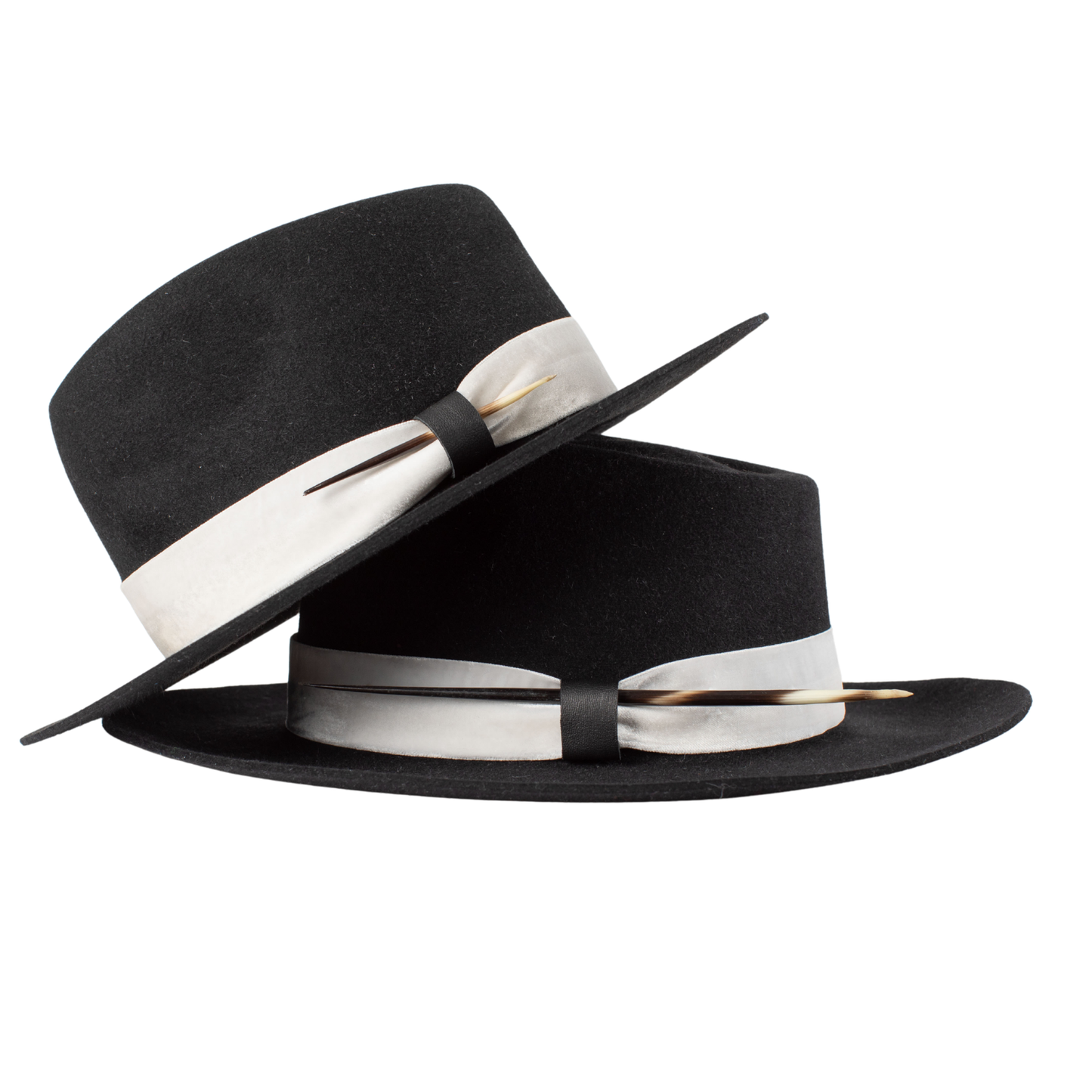 Fedora negro grabado edición especial Shallow