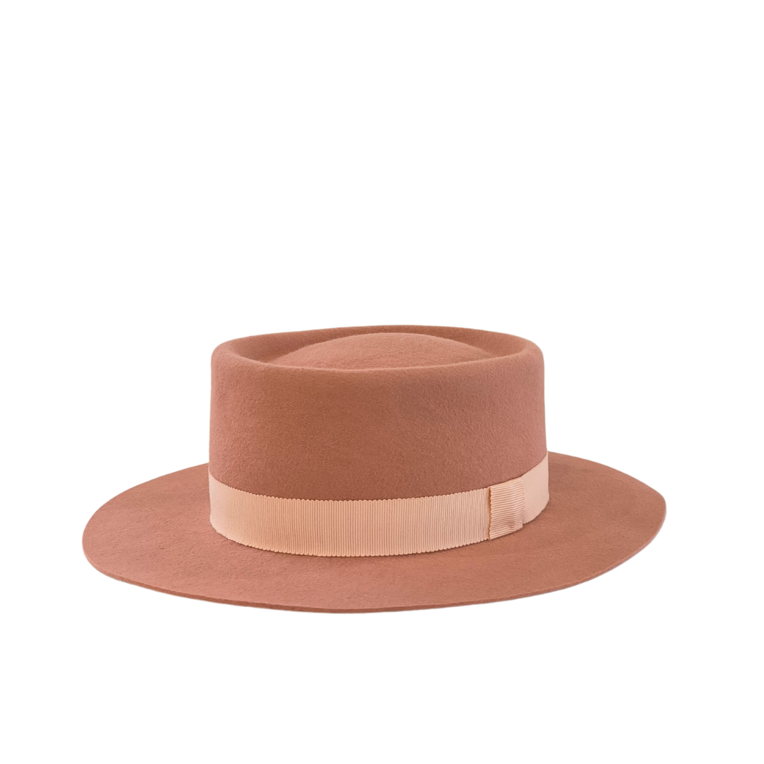 Sombrero pork pie color pastel