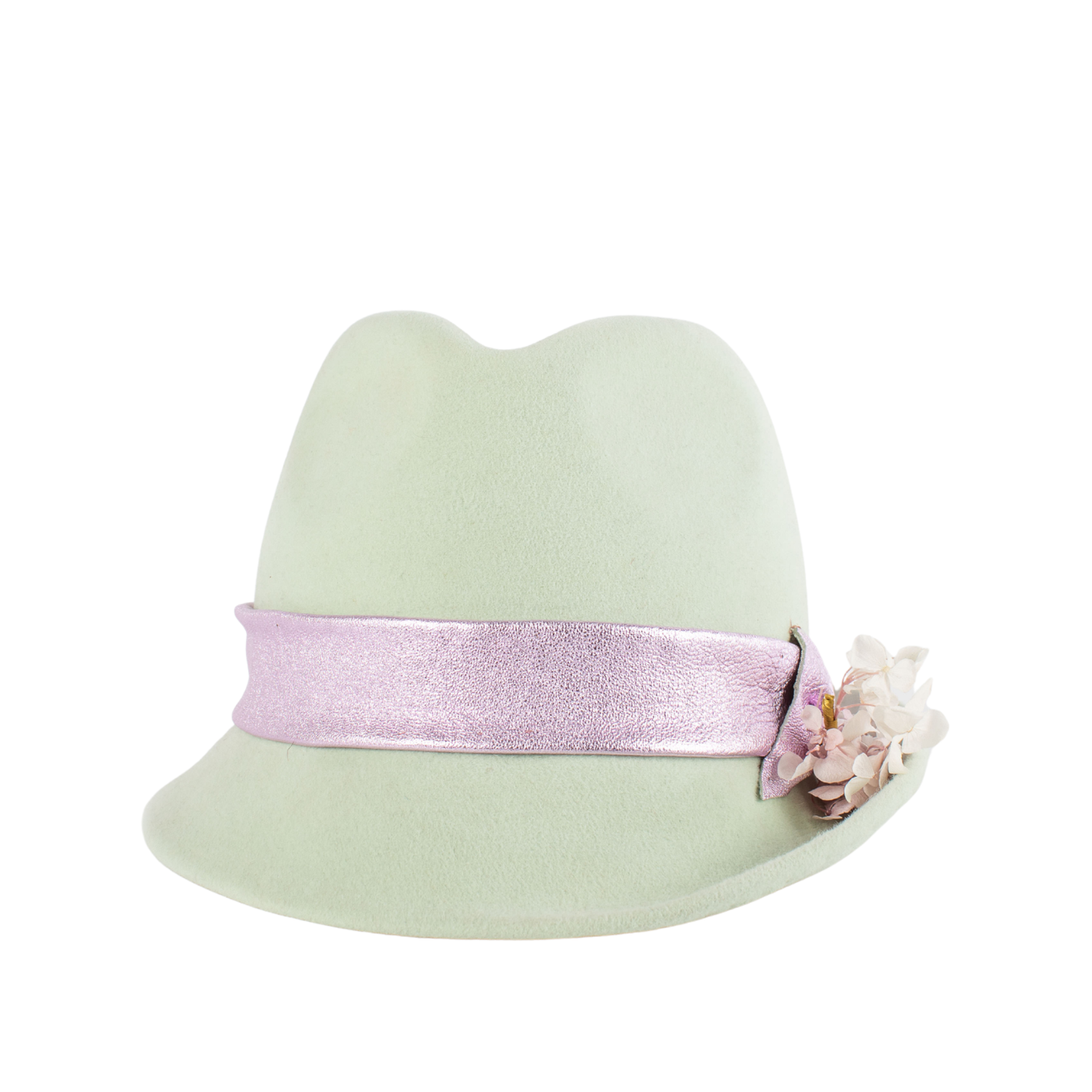 Sombrero trilby mujer tonos pastel