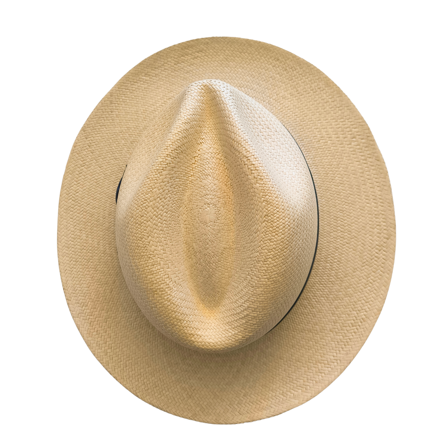 Panamá Brisa copa fedora tono blanco