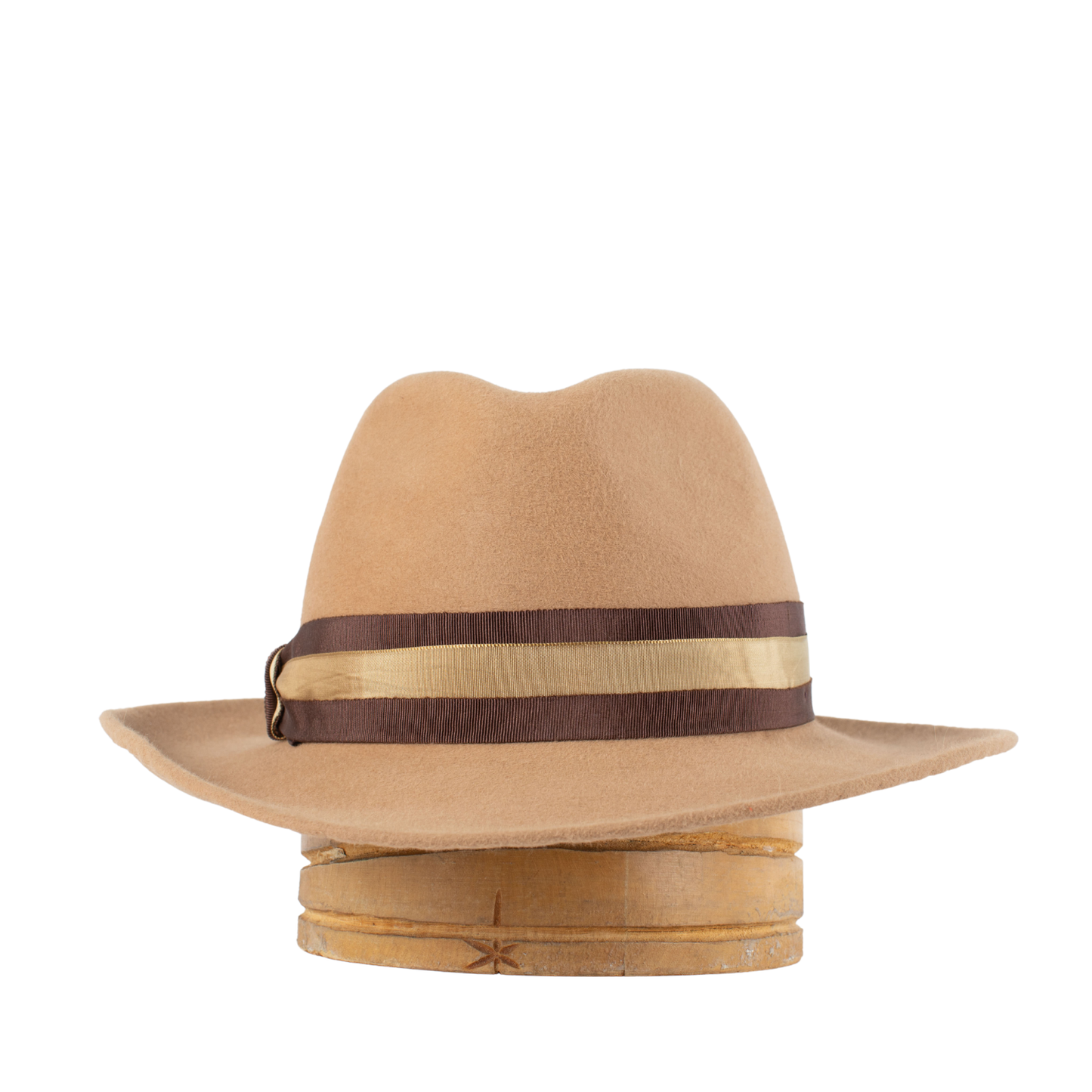 Sombrero fedora de mujer con ala irregular