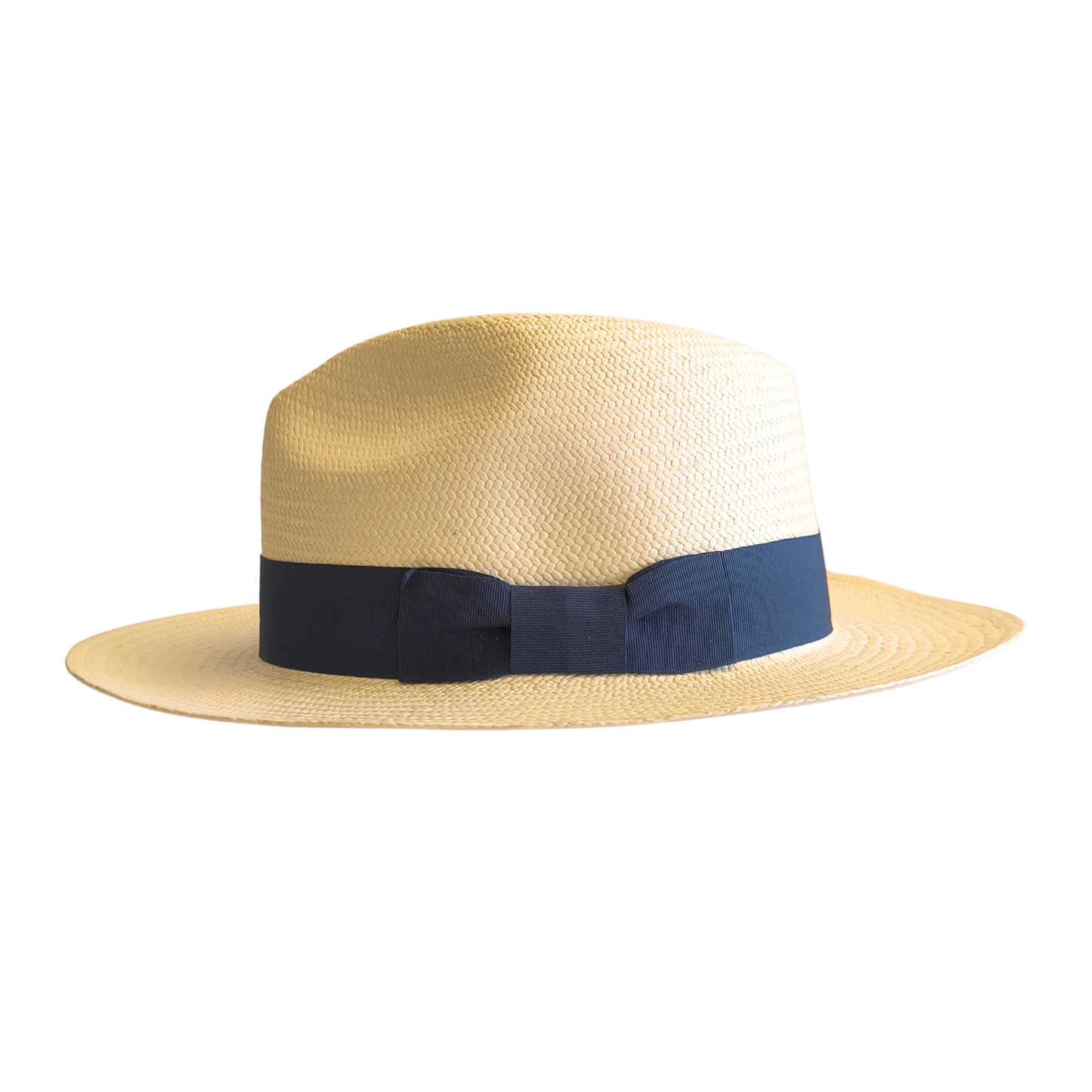 Panamá Brisa copa fedora tono blanco