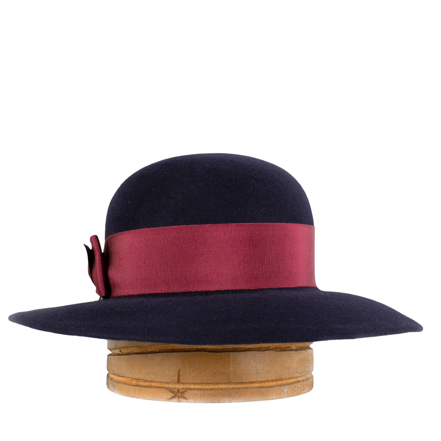 Sombrero copa redonda y ala ancha Firenze