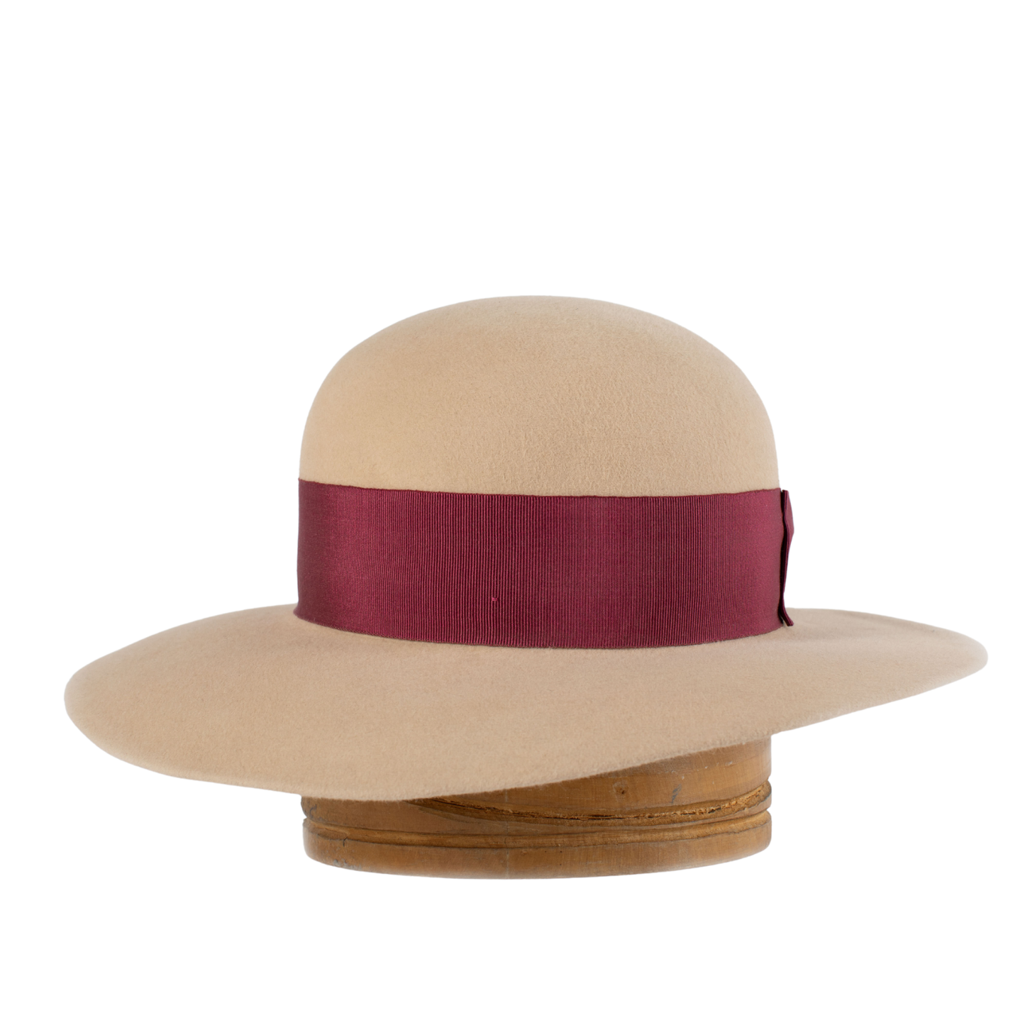 Sombrero copa redonda y ala ancha Firenze