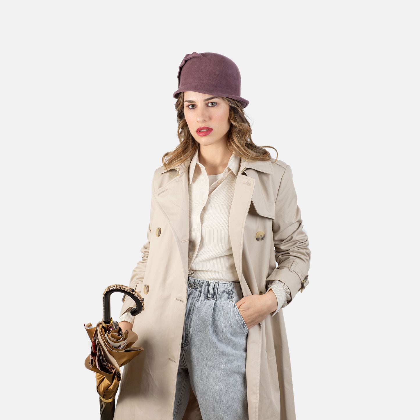 Casquete estilo años 20 Gloria