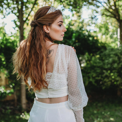 Diadema joya para novias