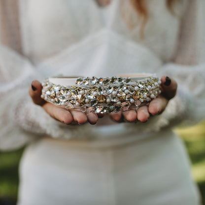 Diadema joya para novias