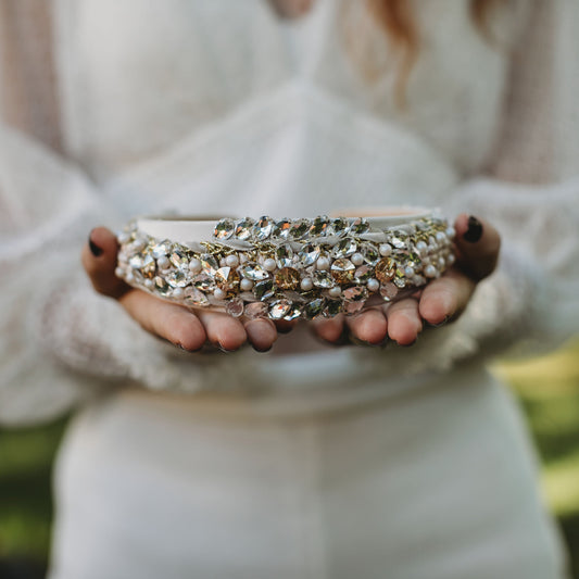 Diadema joya para novias