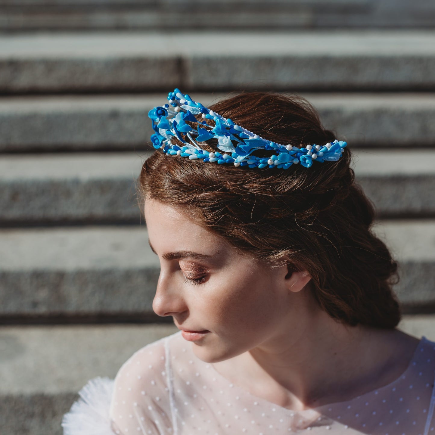 Tiara de novia Capri