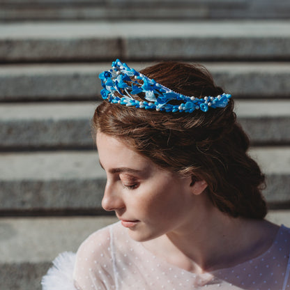 Tiara de novia Capri