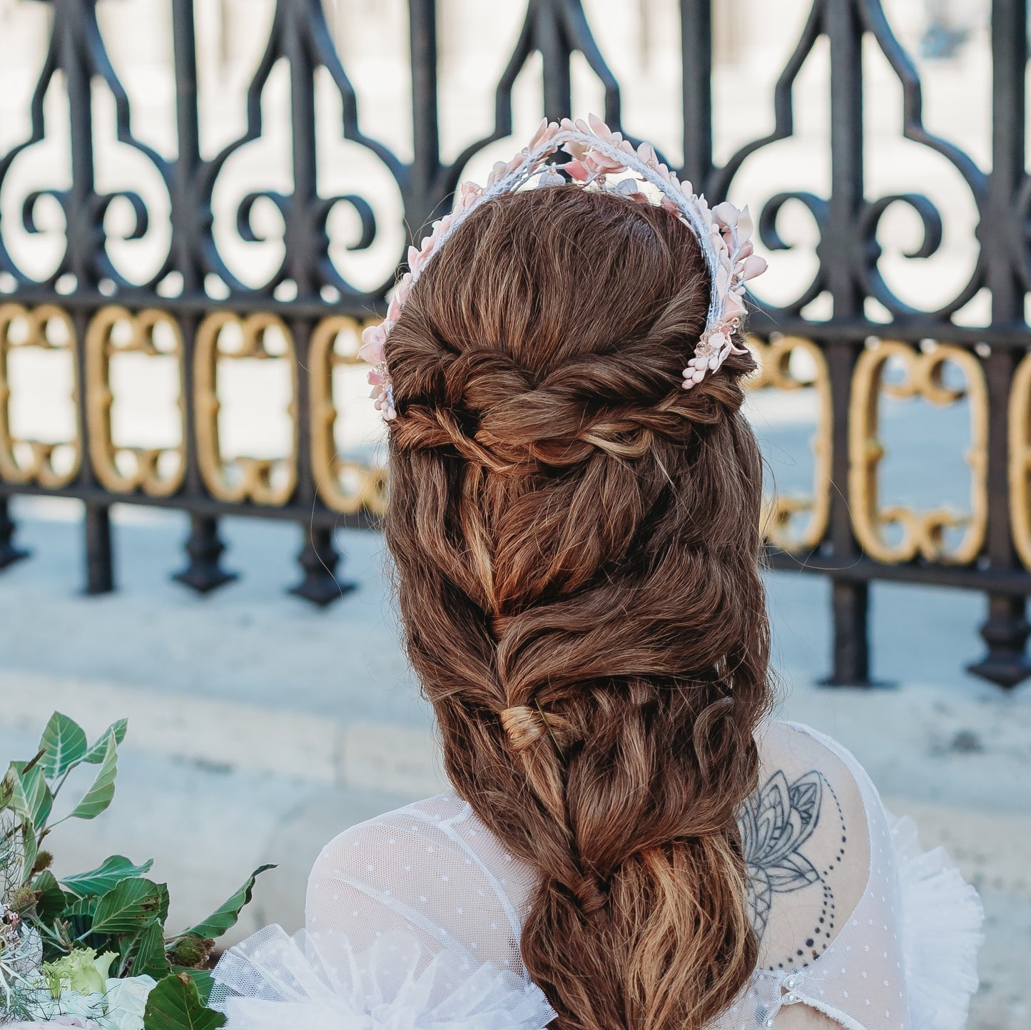 Tiara de novia Siena