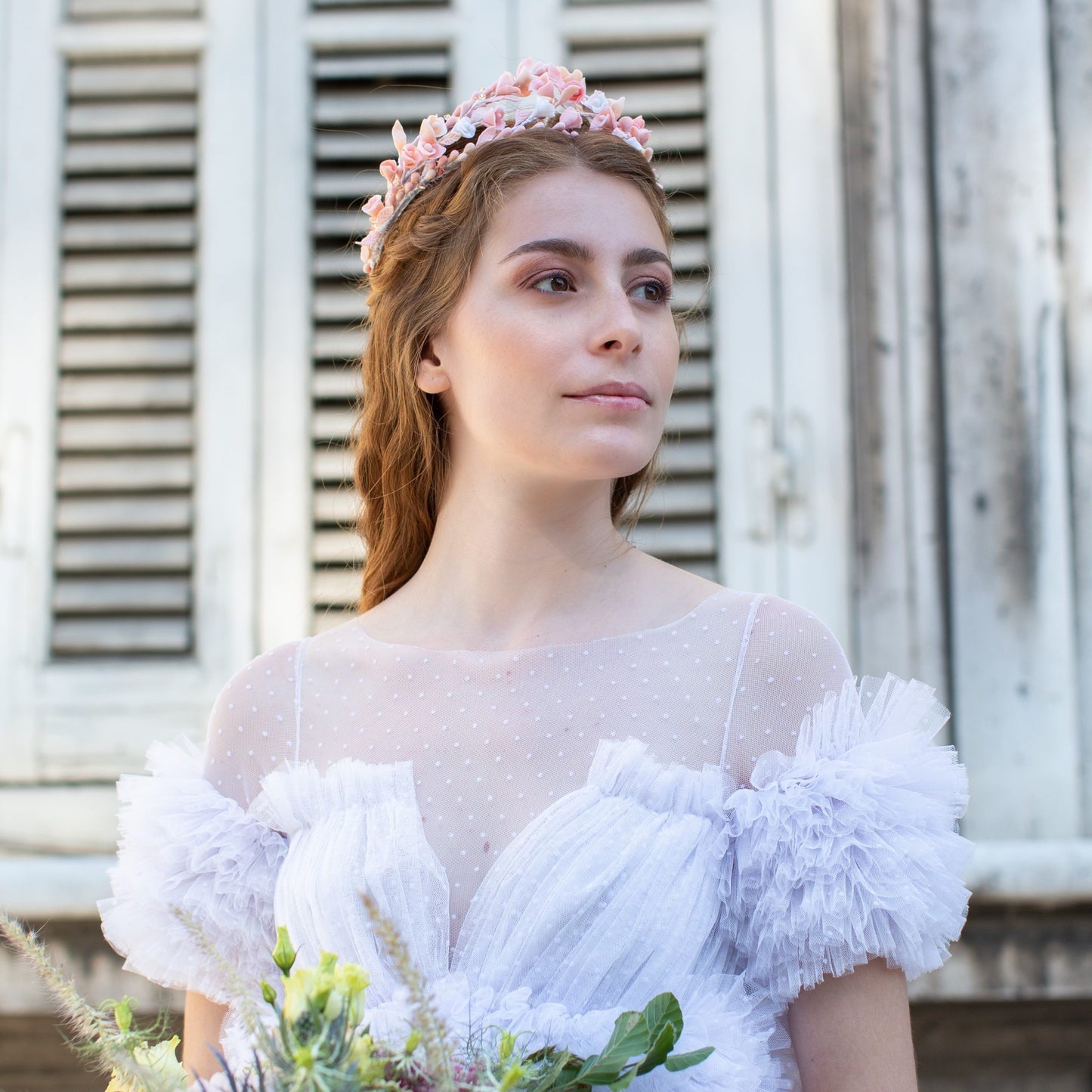 Tiara de novia Siena