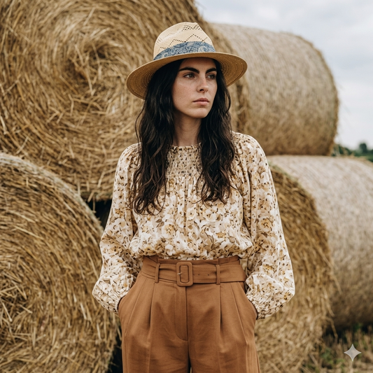 Sombrero Panamá calado