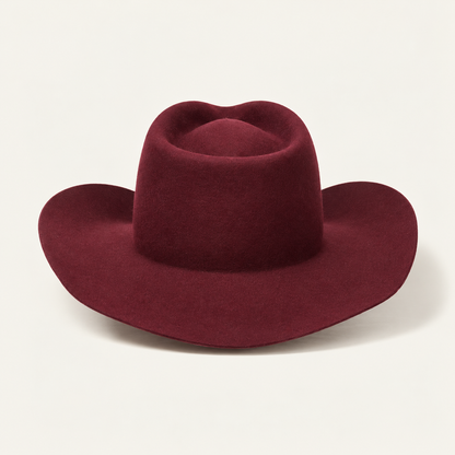 Sombrero Western Burdeos