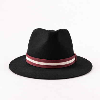 Sombrero fedora clásico en fieltro de castor Milano