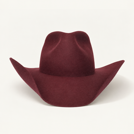 Sombrero Western Burdeos
