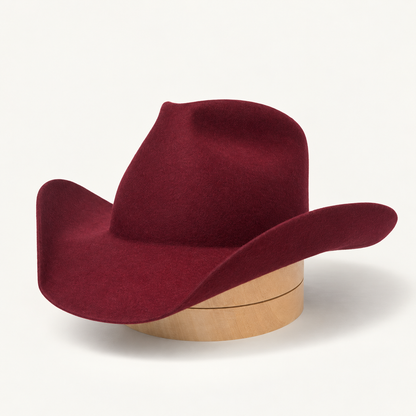 Sombrero Western Burdeos