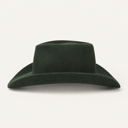 Sombrero Western Verde intenso