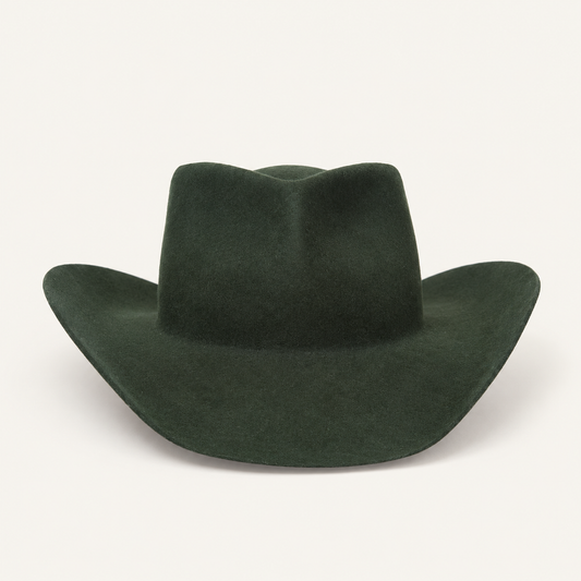 Sombrero Western Verde intenso