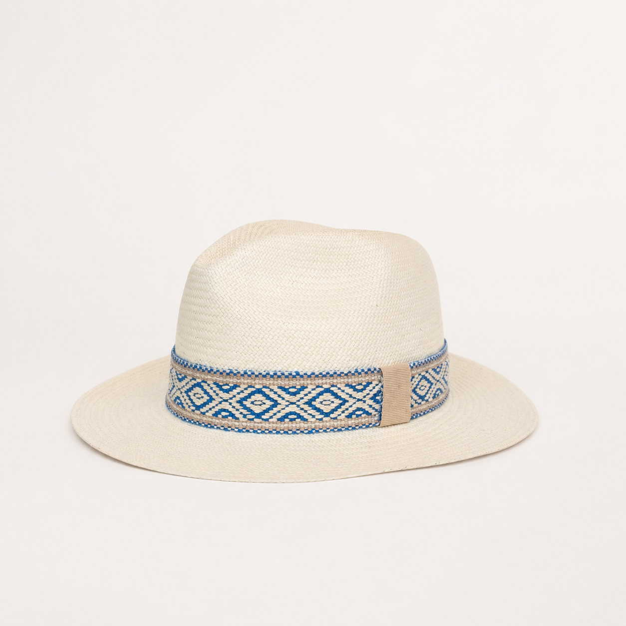 Panamá blanco Paxos cinta azul